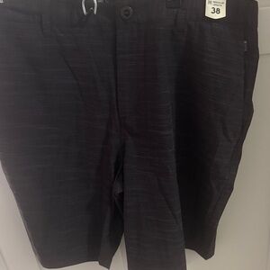 Men's Black Visive Golf Shorts